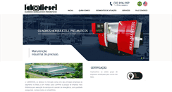 Desktop Screenshot of labodiesel.com.br